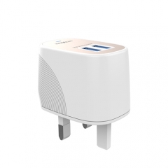 2-Port USB Wall Charger Adapter With USB Cable