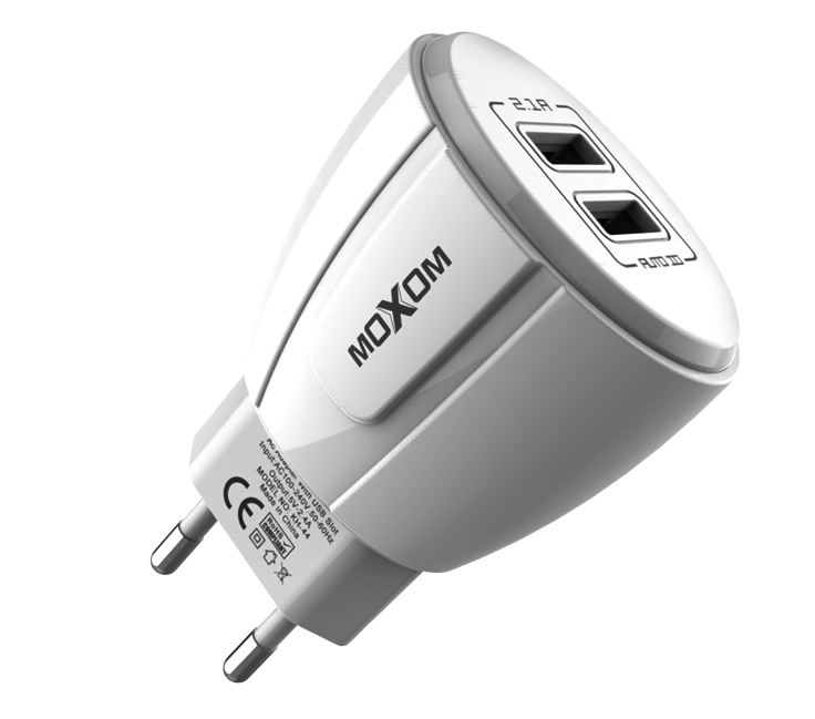 AUTO-ID 2.1A DUAL USB EU Plug Fast Wall Charger