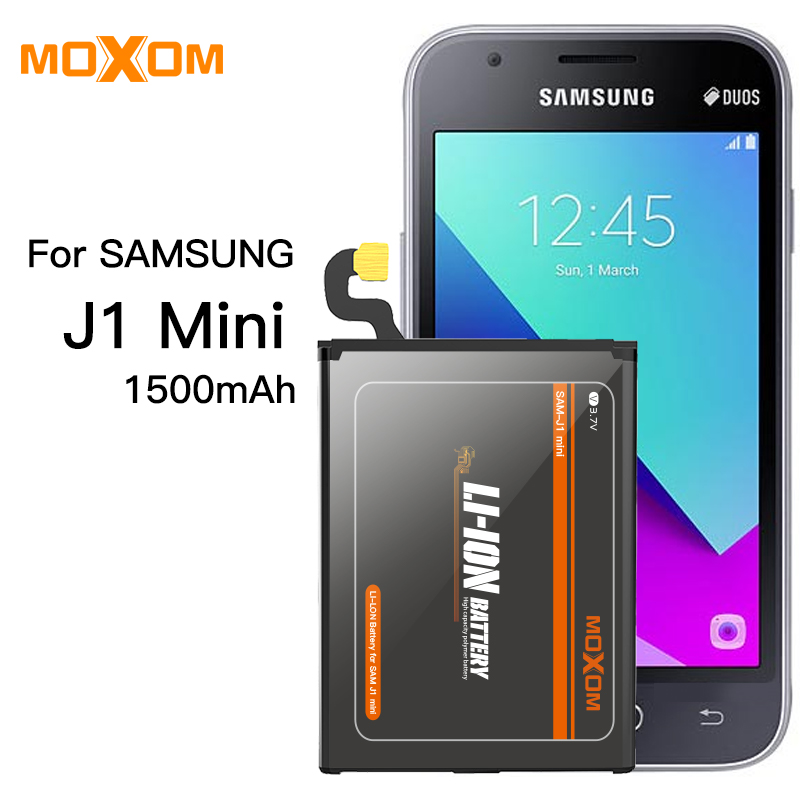 Battery For Samsung Galaxy J1 Capacity 1500mAh Li-ion Phone Battery Replacement J1 Mini Battery Mobile Phone Batteries