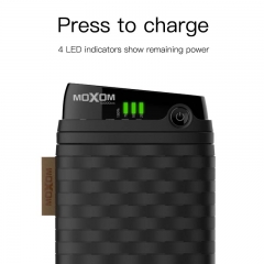 Weave Design PowerBank 10000 mah Portable Dual USB Power Bank With Micro Cable