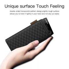 Weave Design PowerBank 10000 mah Portable Dual USB Power Bank With Micro Cable