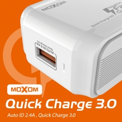 QC 1 USB Port Tablet Universal USB Travel Adapter 5V 3.4A UK USB Wall Charger