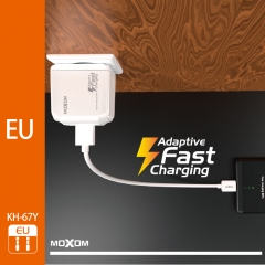 QC 1 USB Port Tablet Universal USB Travel Adapter 5V 3.4A UK USB Wall Charger
