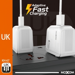 QC 1 USB Port Tablet Universal USB Travel Adapter 5V 3.4A UK USB Wall Charger